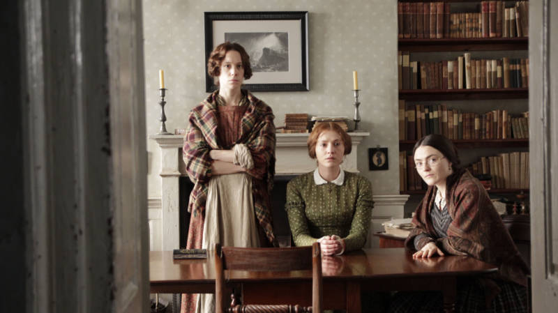 Picture Shows (from left to right): Emily Bronte (CHLOE PIRRIE), Ann Bronte (CHARLIE MURPHY), and Charlotte Bronte (FINN ATKINS). (Courtesy of Michael Prince/BBC and MASTERPIECE) For editorial use only.