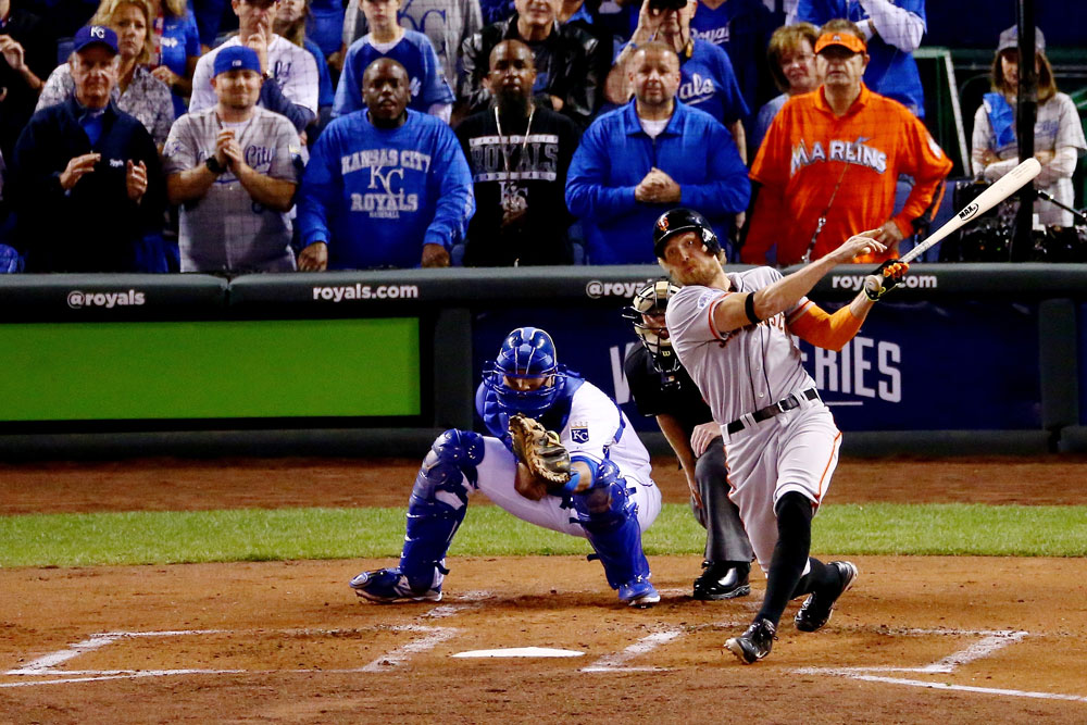 World Series: Giants stop Royals, 7-1, in Game 1