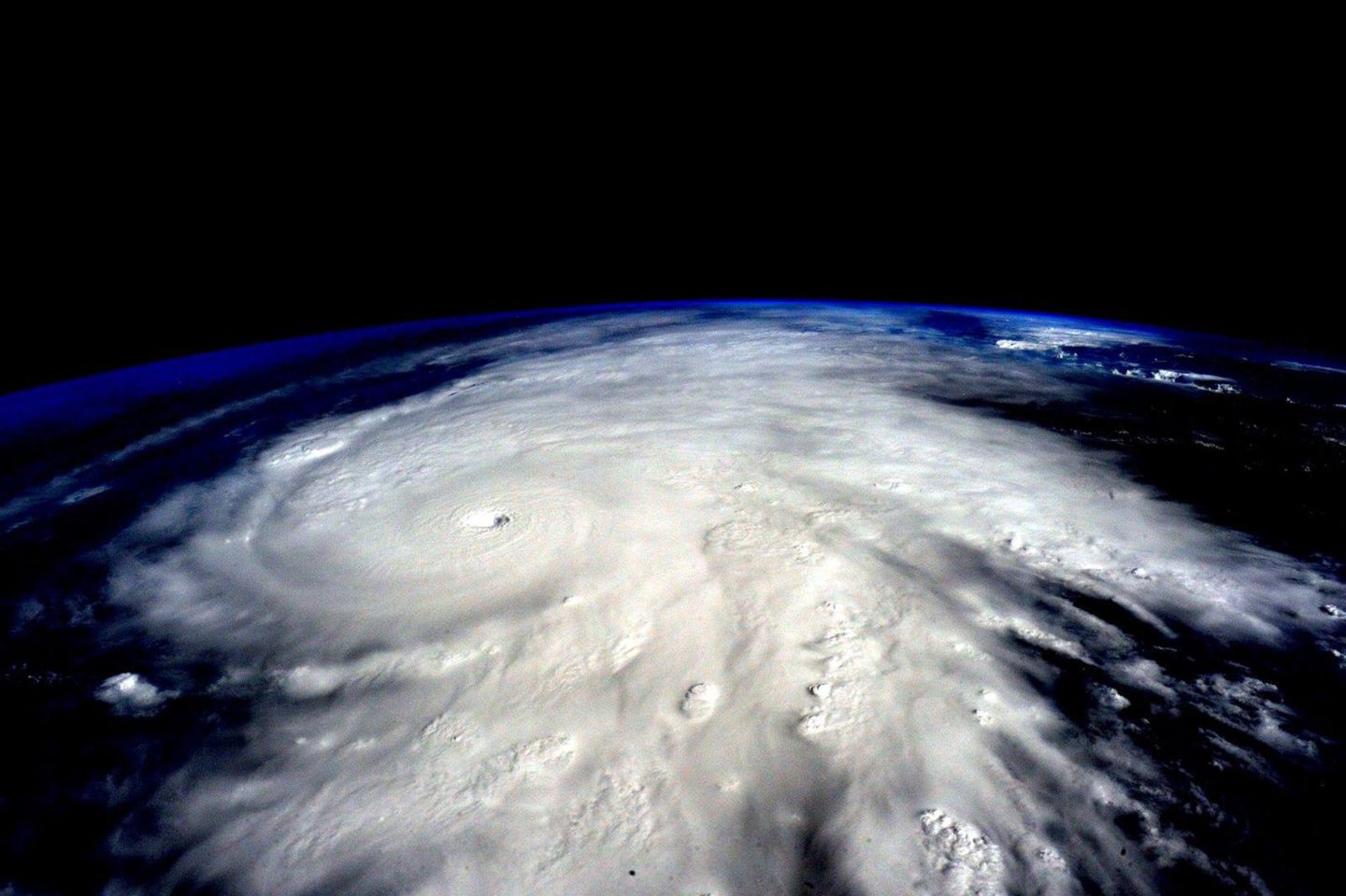 In this handout photo provided by NASA, Hurricane Patricia is seen from the International Space Station. The hurricane made landfall on the Pacfic coast of Mexico on October 23. Scott Kelly-NASA/Getty Images