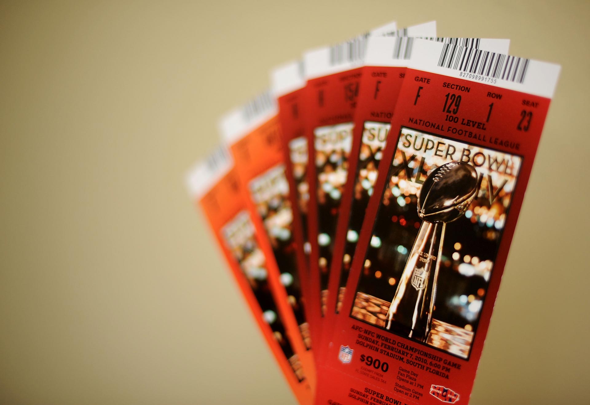 The NFL's High-Tech Race Against Super Bowl Ticket Counterfeiters