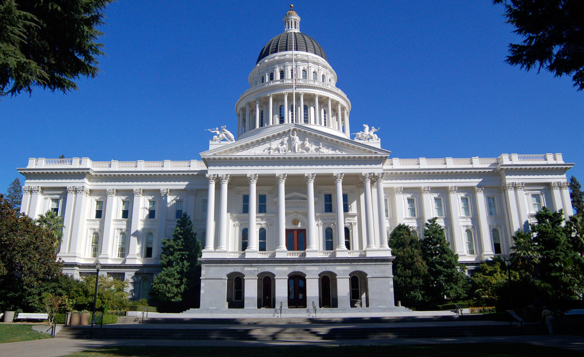 The California state Capitol in Sacramento. Getty Images