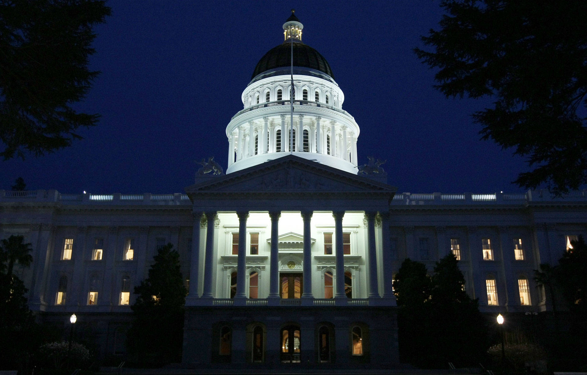 The California state Capitol in Sacramento. Justin Sullivan/Getty Images