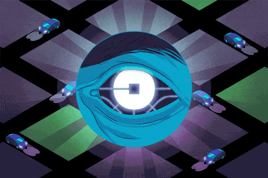 Former Uber security professionals told Reveal from The Center for Investigative Reporting that the ride-hailing company continued to allow broad access to users’ information after it assured the public it had strict policies prohibiting access. Animation by Morgan Schweitzer