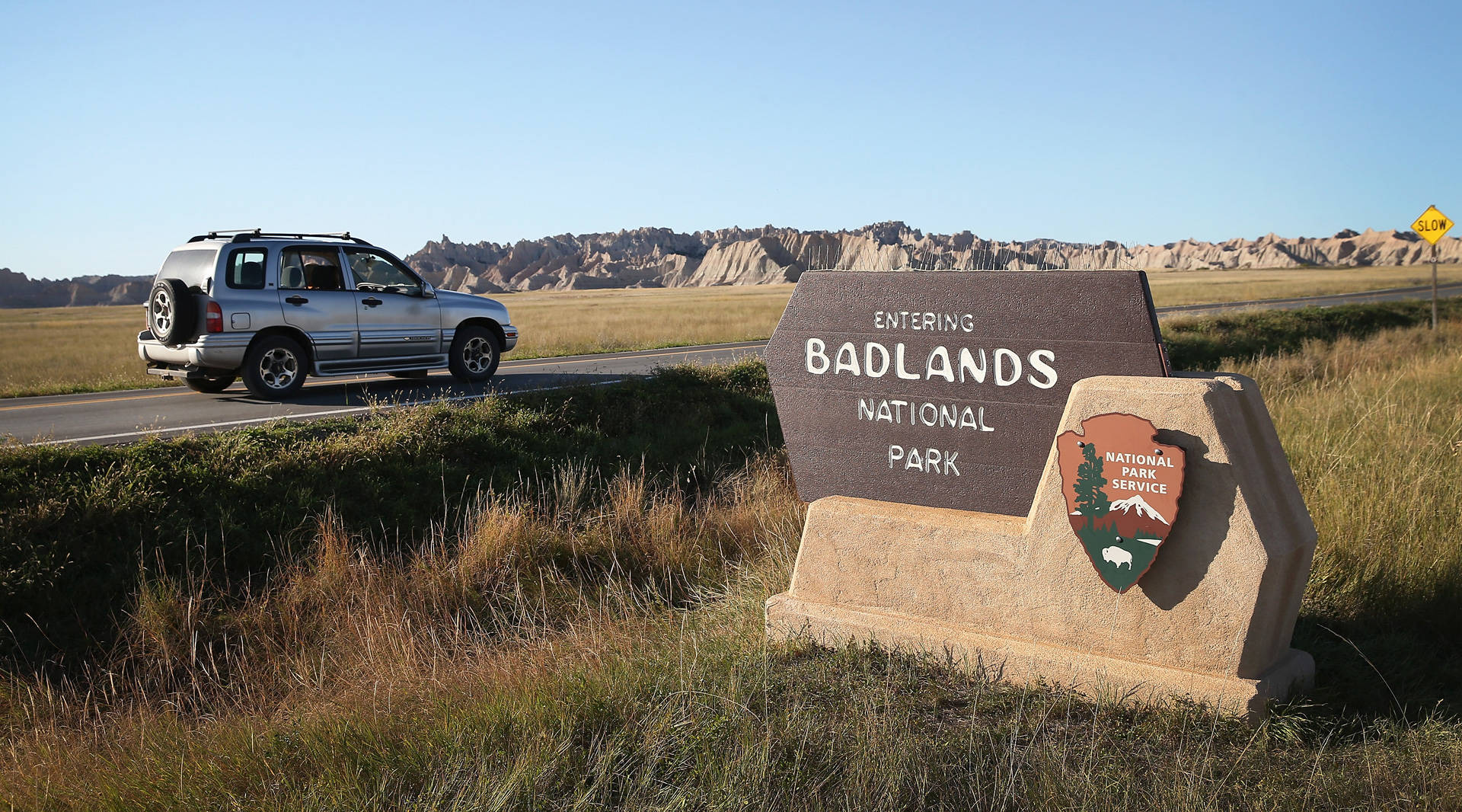 A day after three climate-related tweets sent out by Badlands National Park were deleted, other park accounts, including Redwoods National Park, sent out tweets that appear to defy Trump. Scott Olson/Getty Images