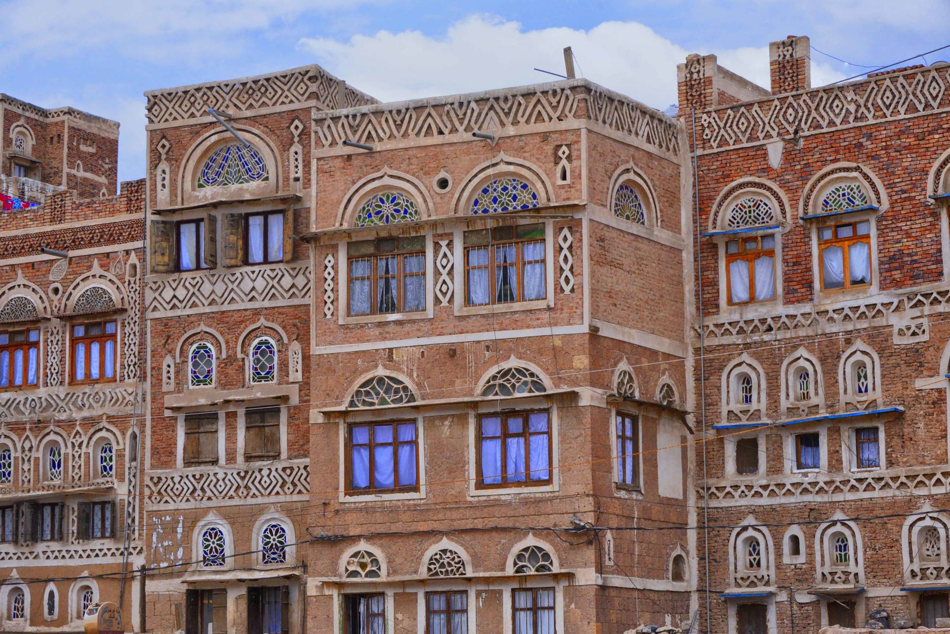Houses in Sanaa, Yemen. Wikicommons