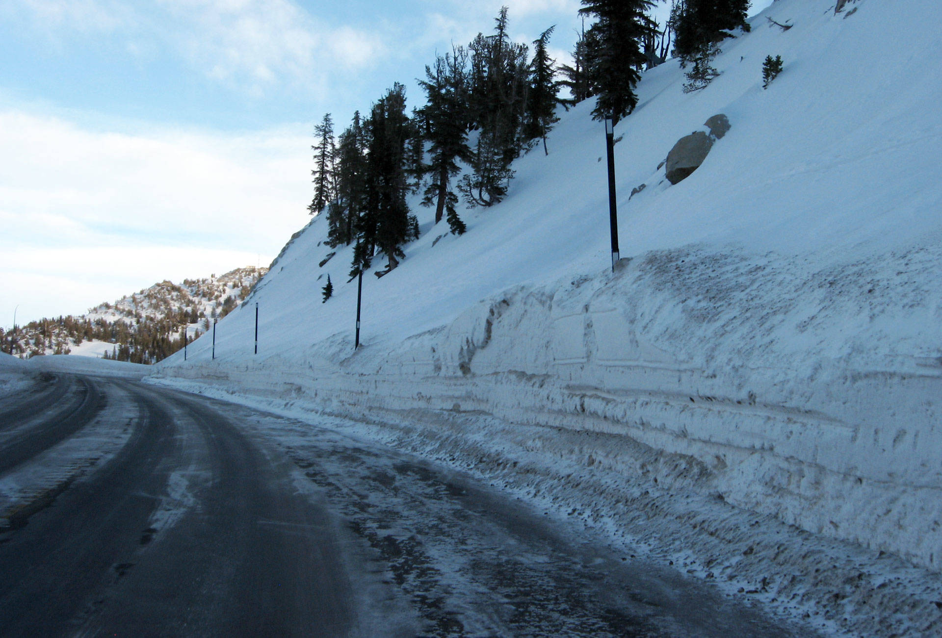 State Route 431, or the Mount Rose Highway, was closed due to an avalanche on Thursday near the Mount Rose ski resort. Wikimedia Commons