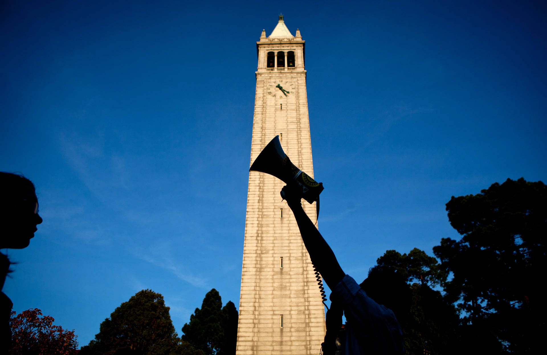 Sather Tower on the campus of UC Berkeley. Max Whittaker/Getty Images