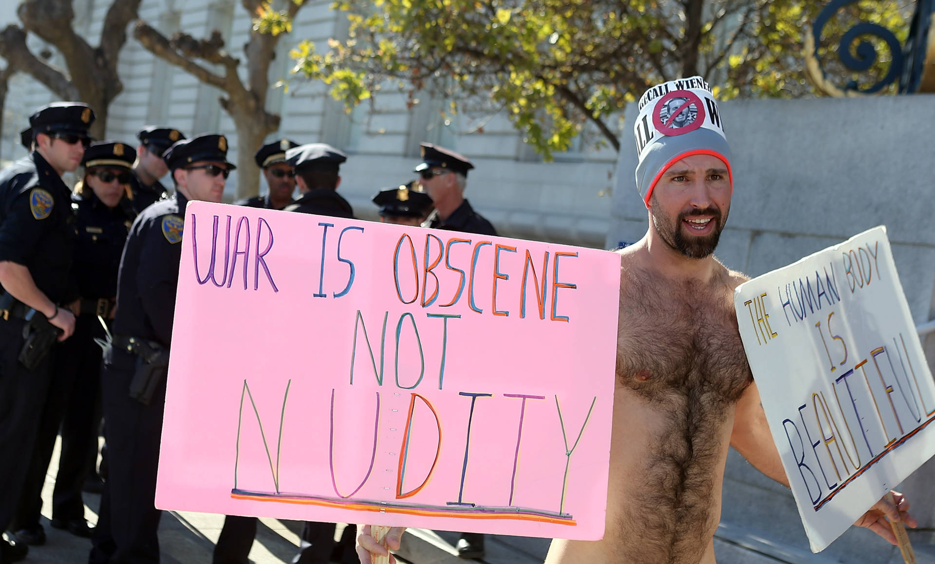 Thats offensive - nude photos