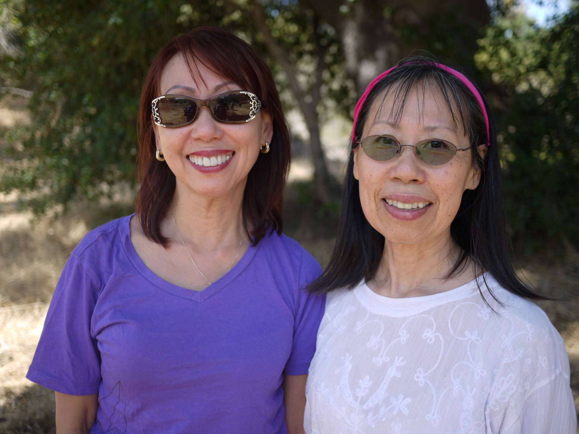 Sisters Evelyn and Jessica Kheo arrived at Camp Pendleton from Vietnam when they were teenagers. Suzie Racho/KQED