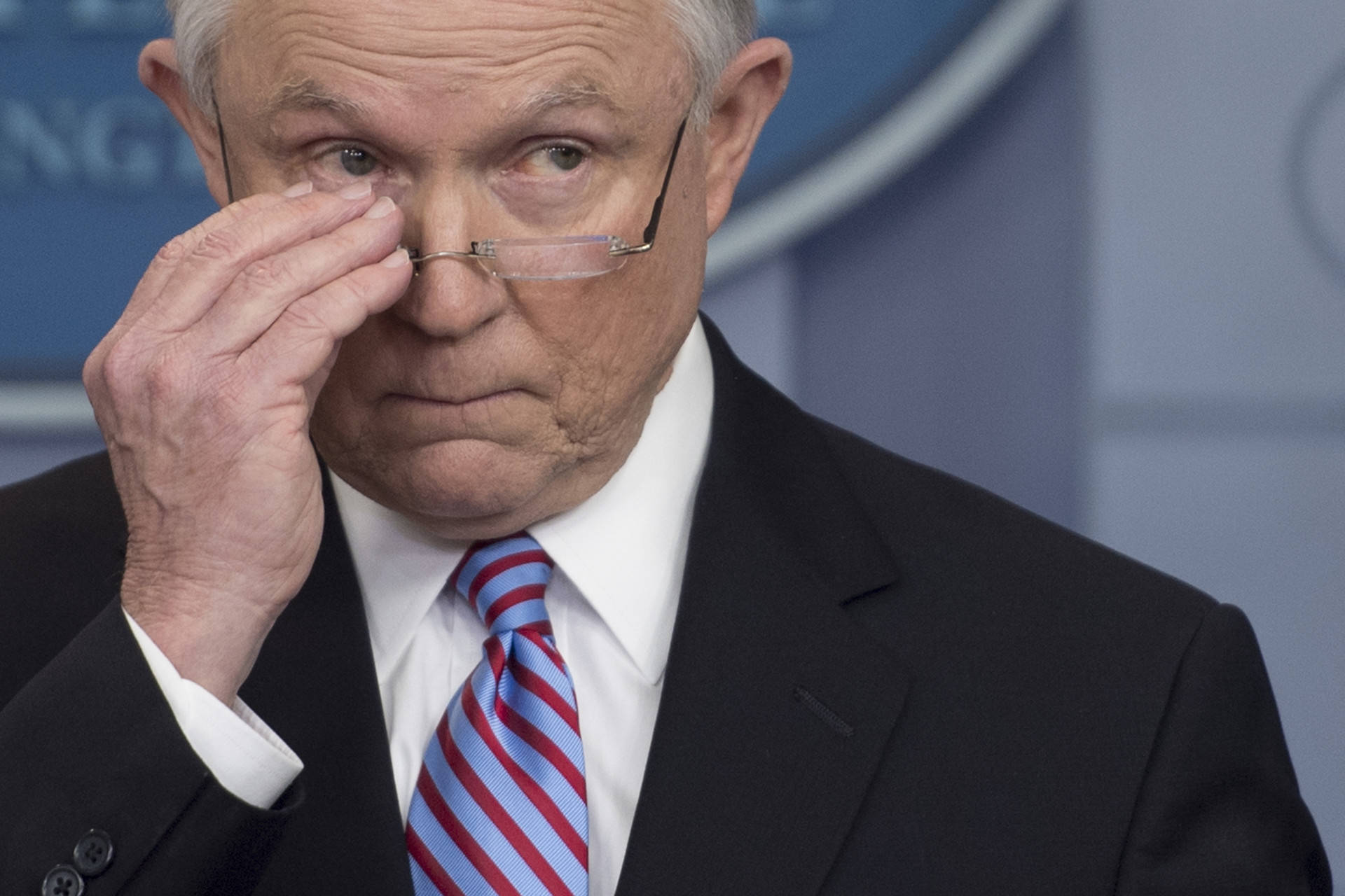 Attorney General Jeff Sessions' plan is creating new confusion about marijuana enforcement and use just three days after recreational sales became legal in California.  JIM WATSON/AFP/Getty Images