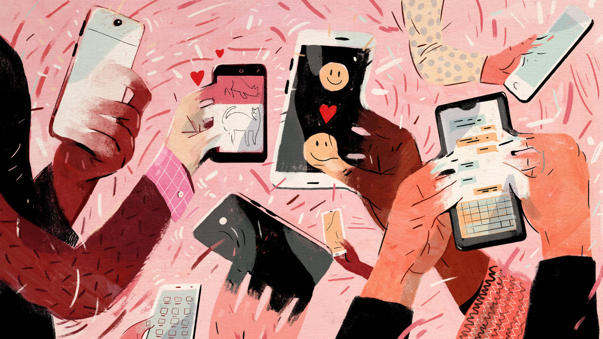 For many people, checking their smartphone can be addicting. Ryan Johnson for NPR