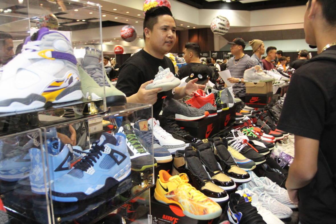 Shoe Line Up for South Bay's Sneaker Con Convention | KQED