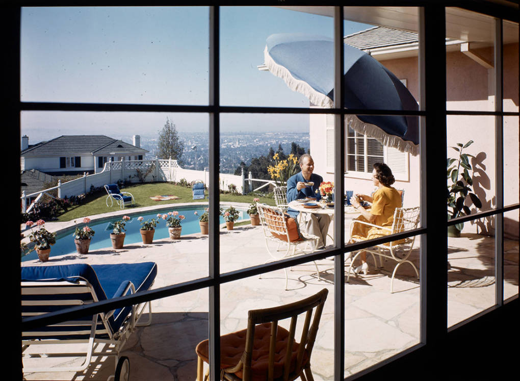 The same beautiful weather remains as it did in the 1950s. But access to the California Dream is being choked off. Maynard L. Parker/Courtesy of The Huntington Library, San Marino, California