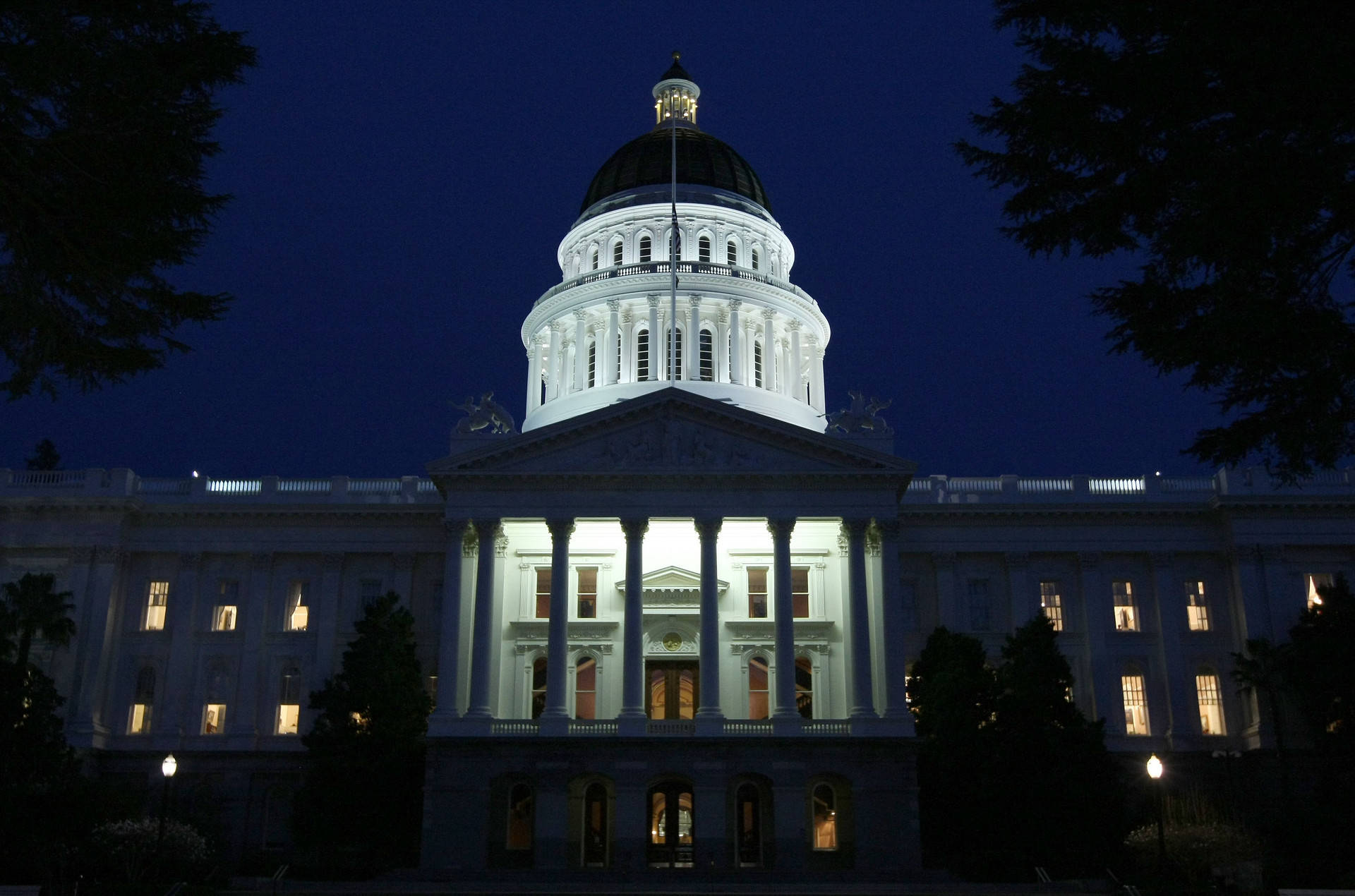 A view of the California State Capitol in Sacramento. Justin Sullivan/Getty Images