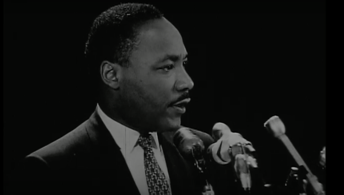 Martin Luther King Jr. at Stanford on April 14, 1967. The University is now home to the Martin Luther King, Jr. Research and Education Institute, which has released recently discovered recordings of his speeches at Riverside Church in New York City.