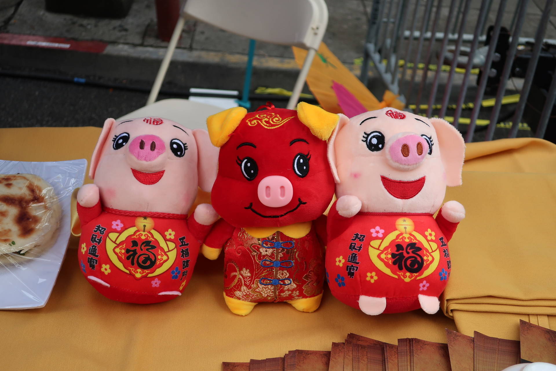 2019 is the Year of the Pig, which signifies prosperity and wealth.  Michelle Wiley/KQED
