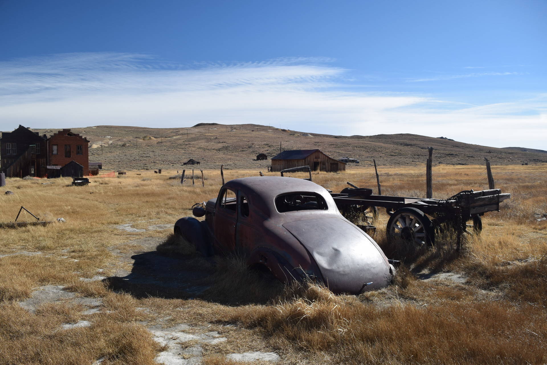 The Sierra ghost town of Bodie Carly Severn / KQED
