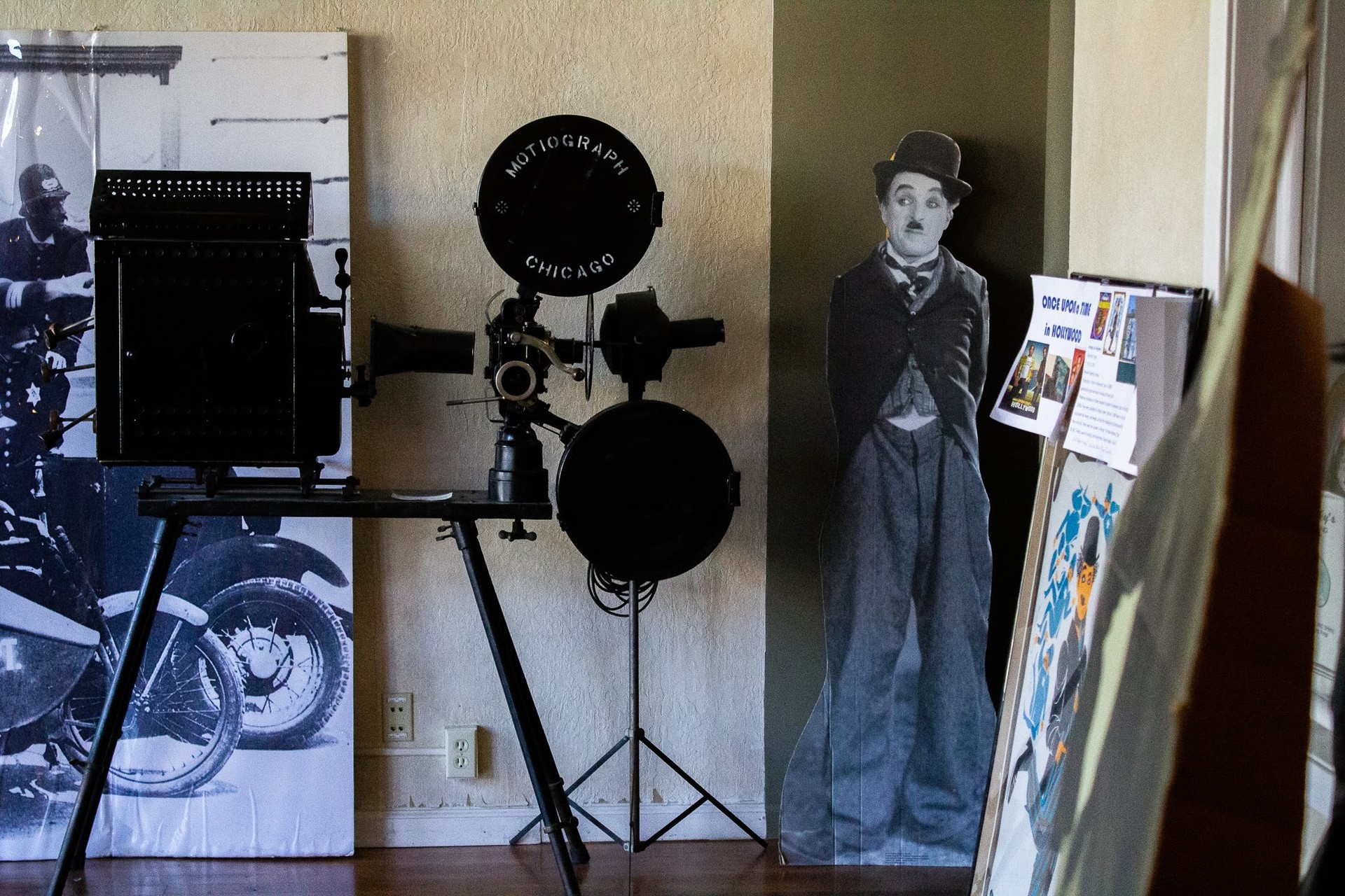The Niles Essanay Silent Film Museum in Niles, California has become a repository for all sorts of artifacts, ranging from era posters to film projectors.