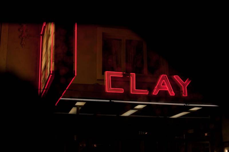 The historic Clay Theatre, in San Francisco's Pacific Heights neighborhood, is slated to screen its final film on Sunday.