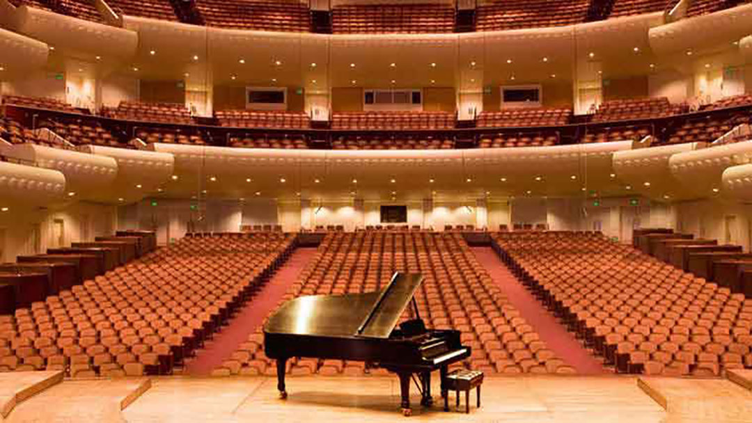 Davies Symphony Hall, home to the San Francisco Symphony, is one of several venues to cancel performances due to the coronavirus.