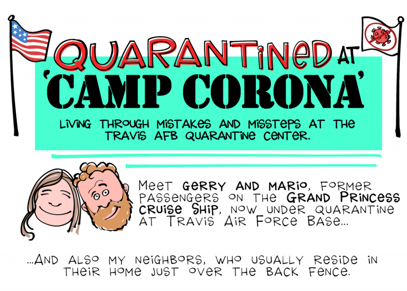 Camp Corona by Mark Fiore