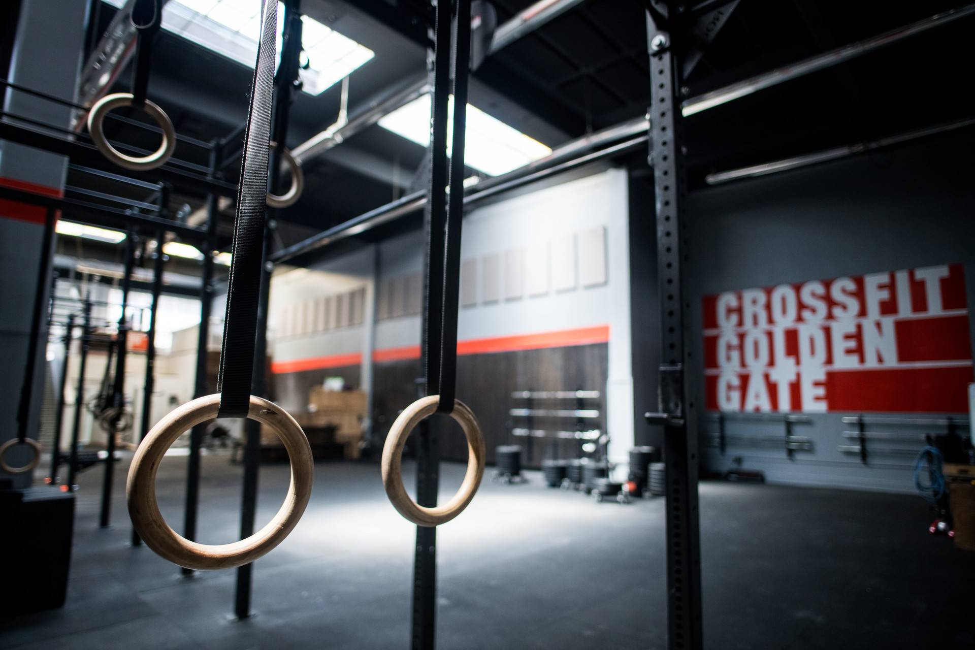 CrossFit Golden Gate, which typically hosts private and group classes, has been closed since the shelter-in-place ordinance went into effect for San Francisco. Beth LaBerge/KQED