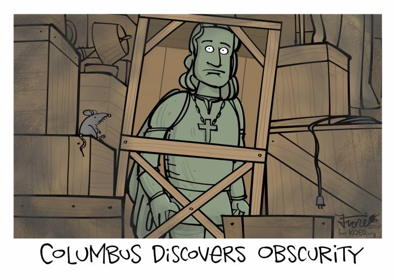 Christopher Columbus by Mark Fiore