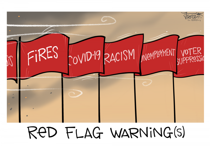 Red Flag Warning(s) by Mark Fiore