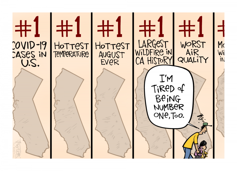 Tired of Number One by Mark Fiore
