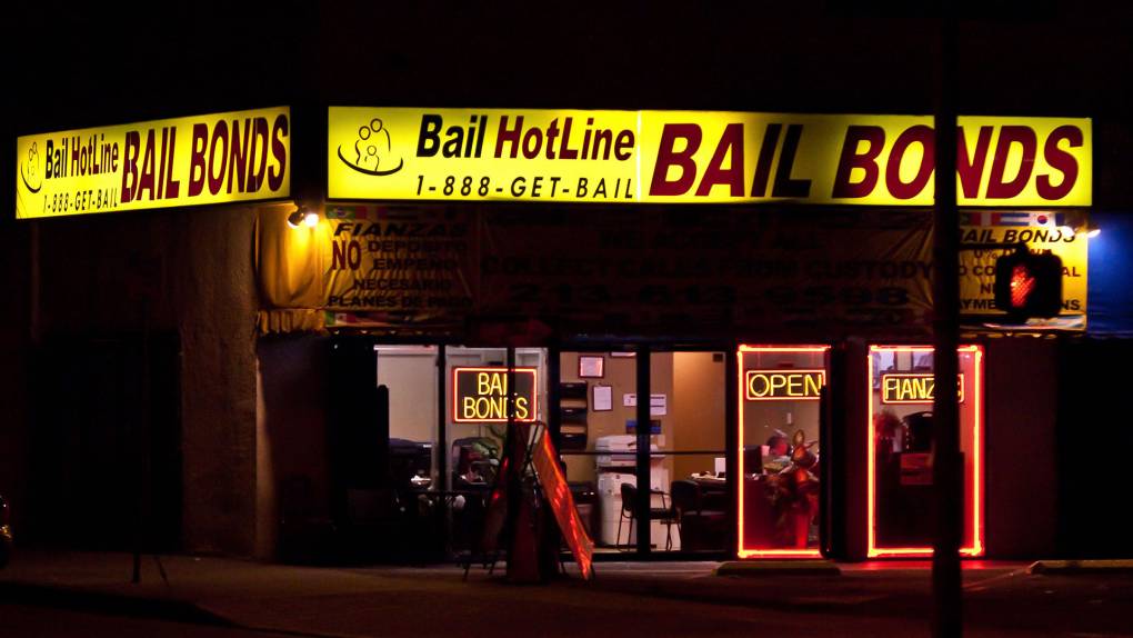 Bail bonds shops. Thomas Hawk/<a href="https://www.flickr.com/photos/thomashawk/16237854047/">Flickr</a>
