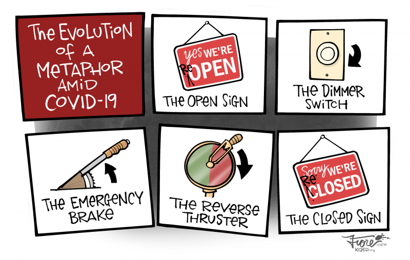 Cartoon: The Evolution of a Metaphor Amid COVID-19 by Mark Fiore