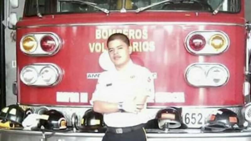 Luna Guzmán worked as a fire fighter in her home town. She said she left the department after experiencing harassment and homophobic threats.