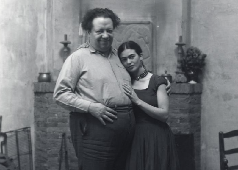 Diego Rivera and Frida Kahlo