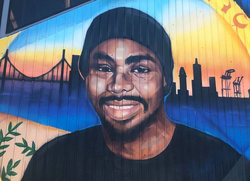 Oscar Grant mural