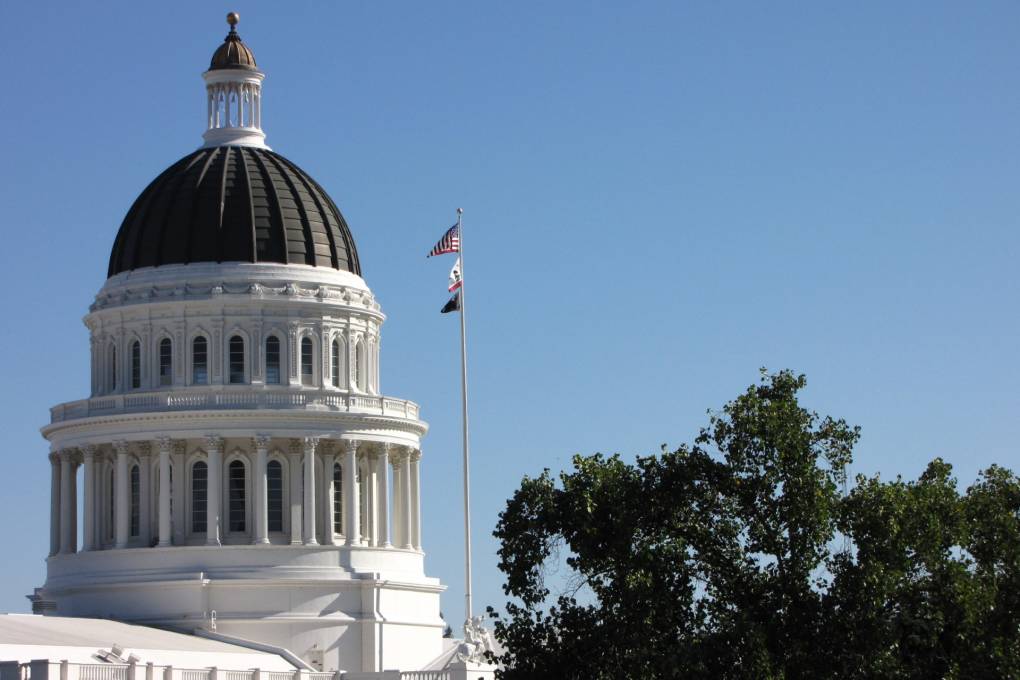 The Capitol building in Sacramento in 2015.