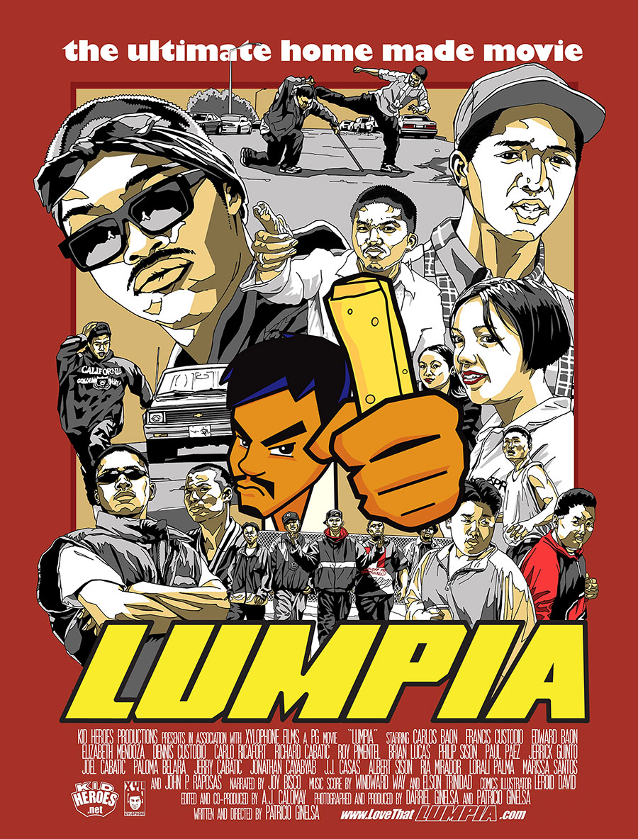 A life-long comic book fan, Patricio Ginelsa featured a Filipino American hero in his first movie, making the weapon of choice the Filipino food staple lumpia.