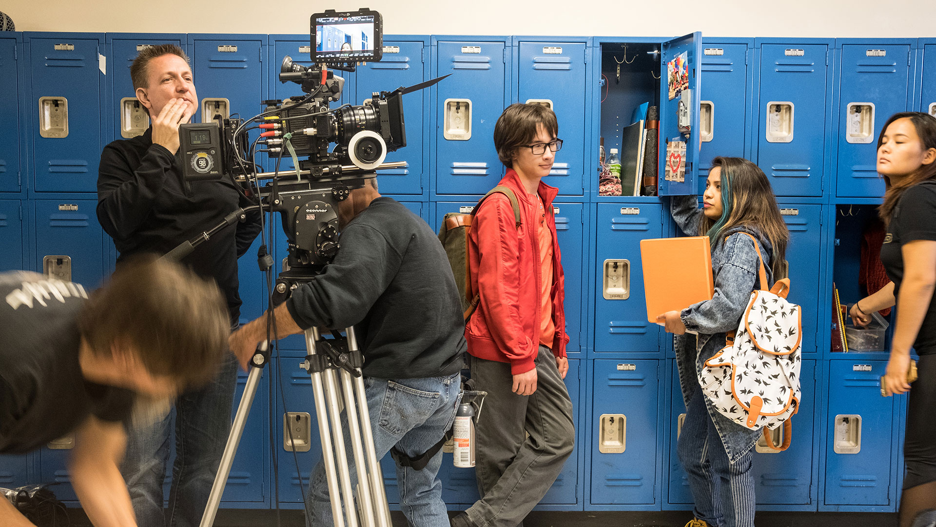 The cast and crew shot scenes at Ginelsa's alma mater, Jefferson High School in Daly City, for both the first "Lumpia" movie and "Lumpia With a Vengeance."