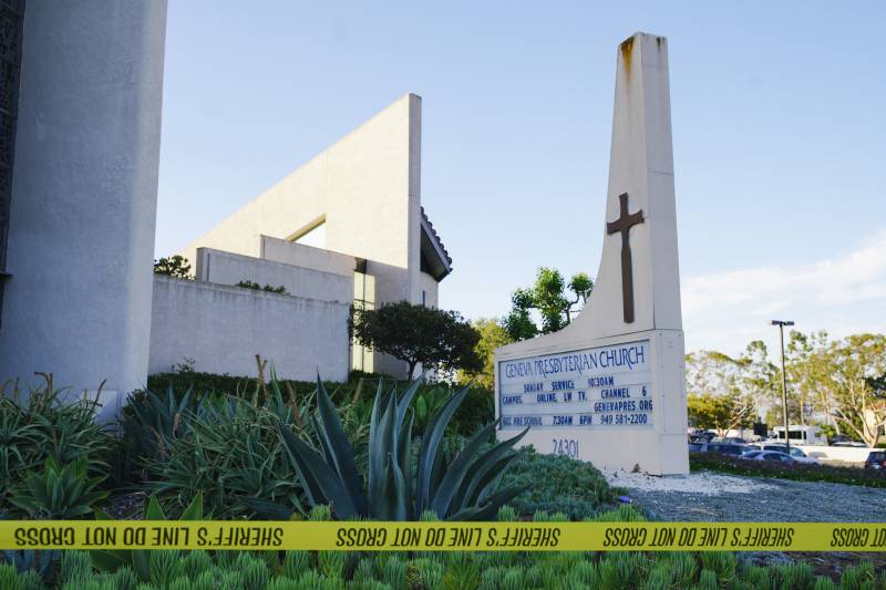 Orange County Church where deadly shooting took place