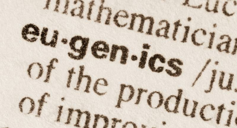 A "eugenics" entry in a dictionary.