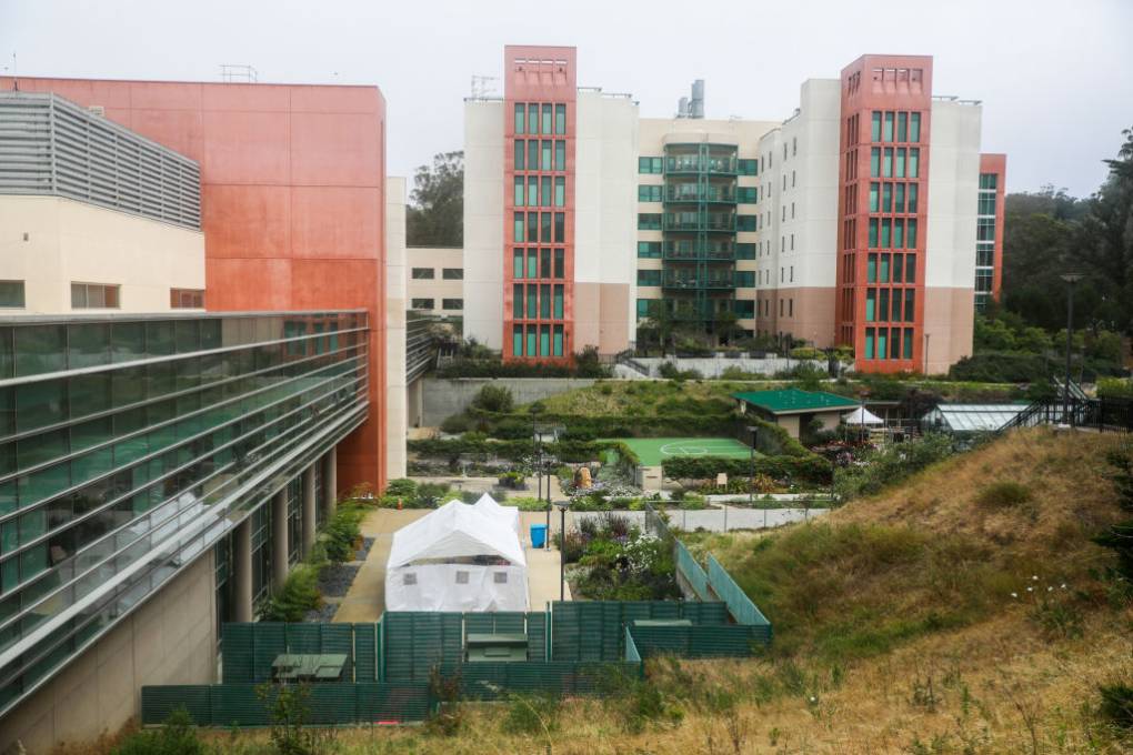 Health Secretary Xavier Becerra Visits San Francisco Hospital Fighting Off Closure