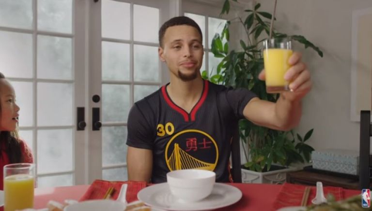 Happy Chinese New Year From Stephen Curry, James Harden and