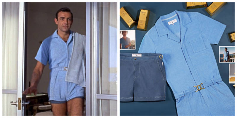 Sean Connery's Infamous 'Goldfinger' Onesie Is Available To Buy Now ...