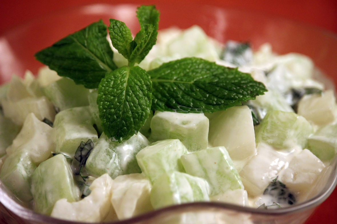 Cucumber, Onion, and Mint Salad Wendy Goodfriend