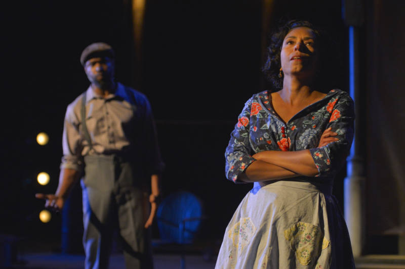 Margo Hall and Aldo Billingslea star in Fences at California Shakespeare Theater