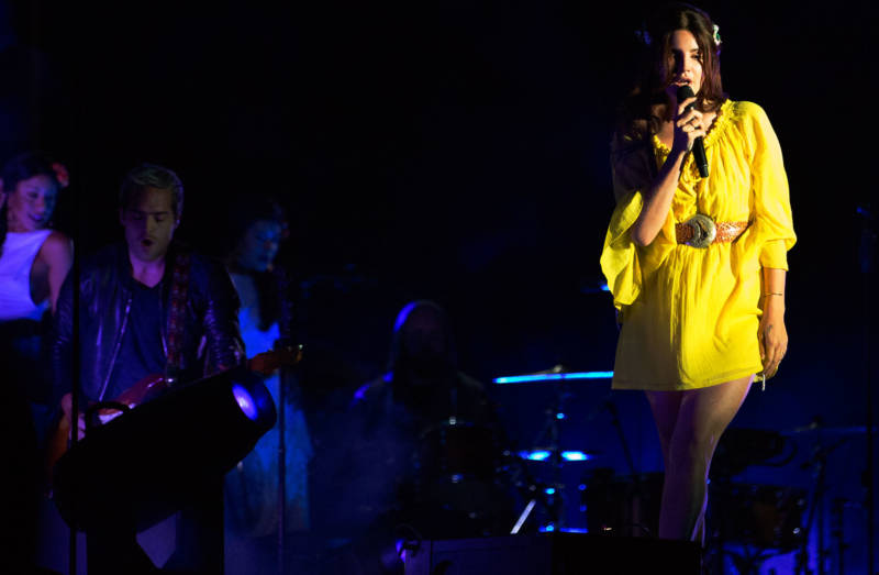 Lana del Rey performs at the 2016 Outside Lands Festival in Golden Gate Park.