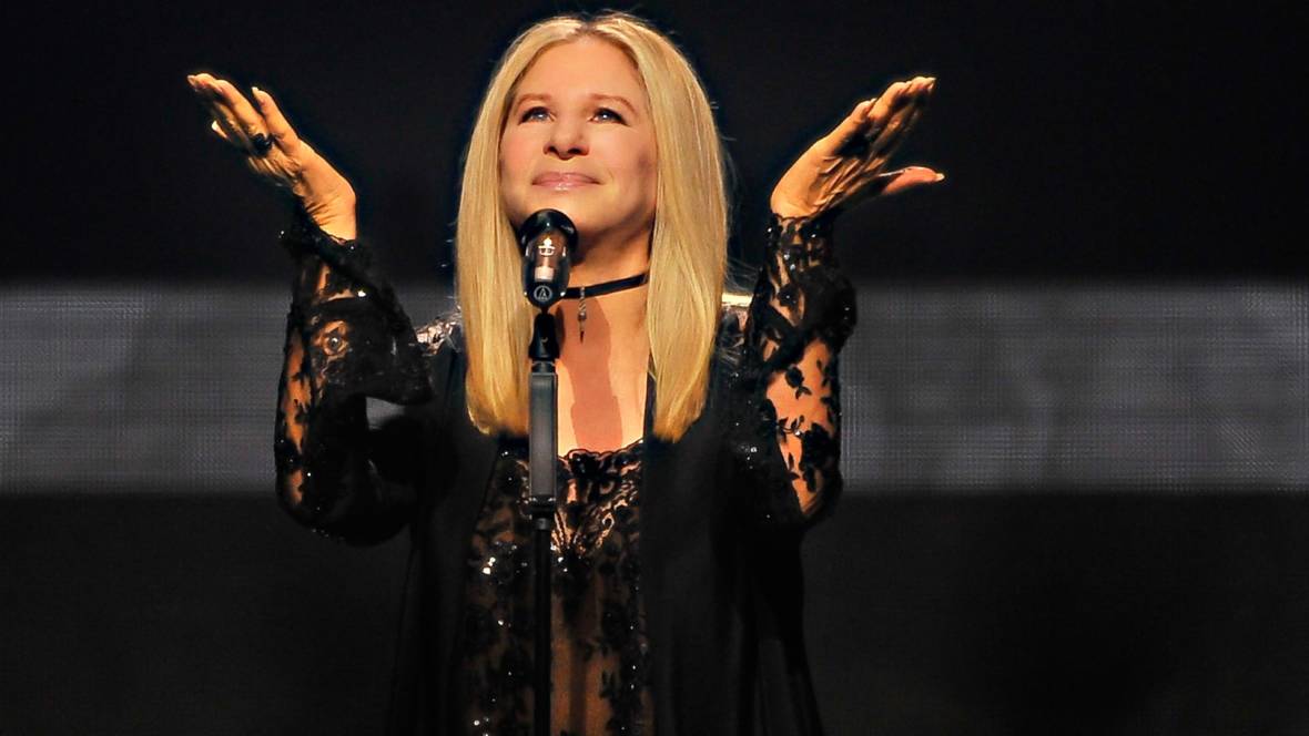 Barbra Streisand performs onstage during the Barbra - The Music... The Mem'ries... The Magic! Tour at SAP Center on August 4, 2016 in San Jose, California.  Steve Jennings/Getty Images