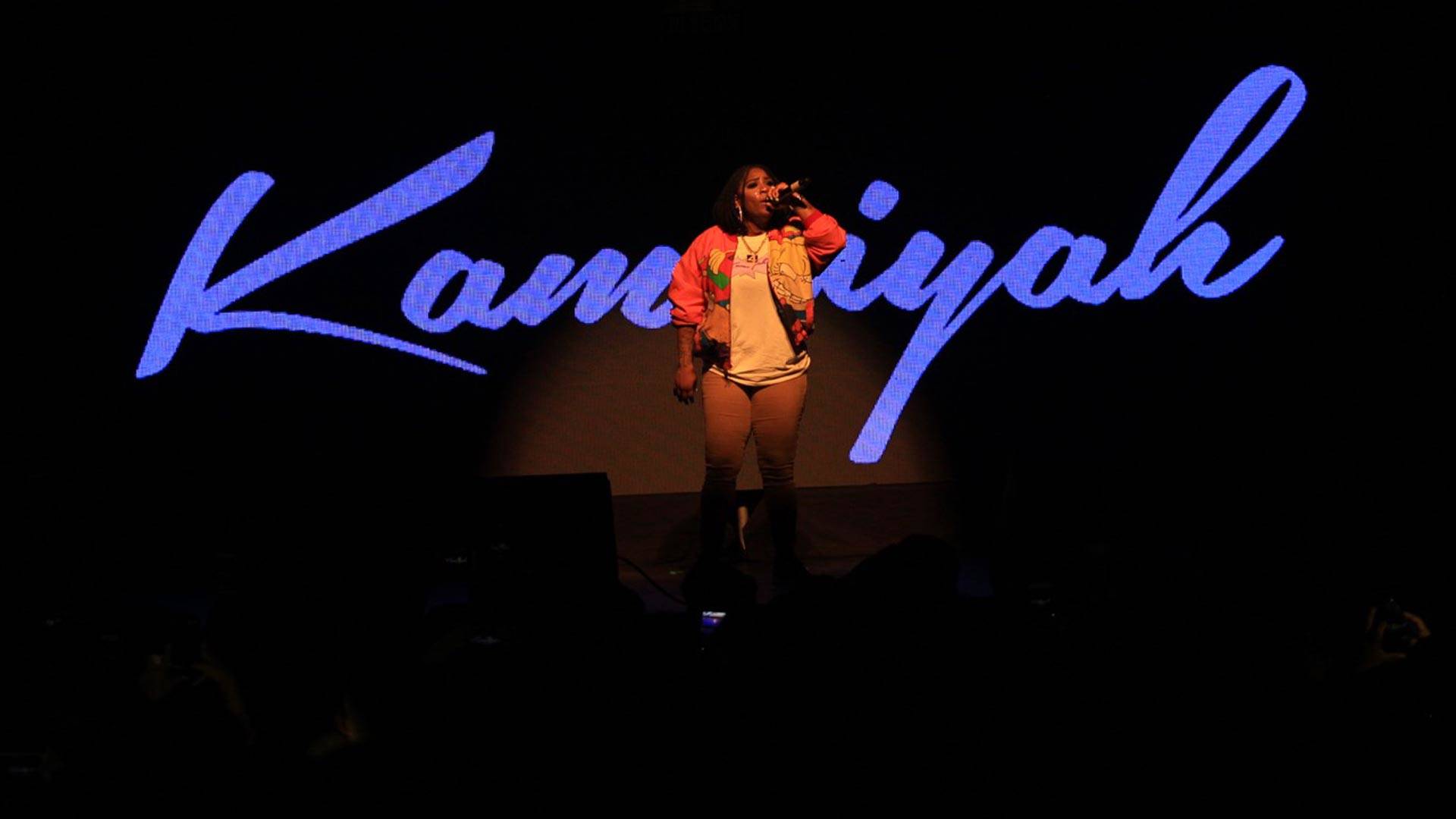 Kamaiyah performs at the Fox Theater in Oakland, Nov. 25, 2016.  Nailah Howze (<a href="http://www.cloudnaiii.com/">Cloudnaiii.com</a>)