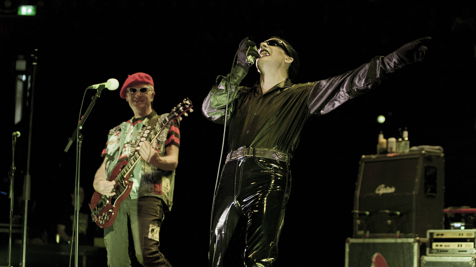 The Damned playing their 40th Anniversary show at Royal Albert Hall in 2016 Photo: Dod Morrison