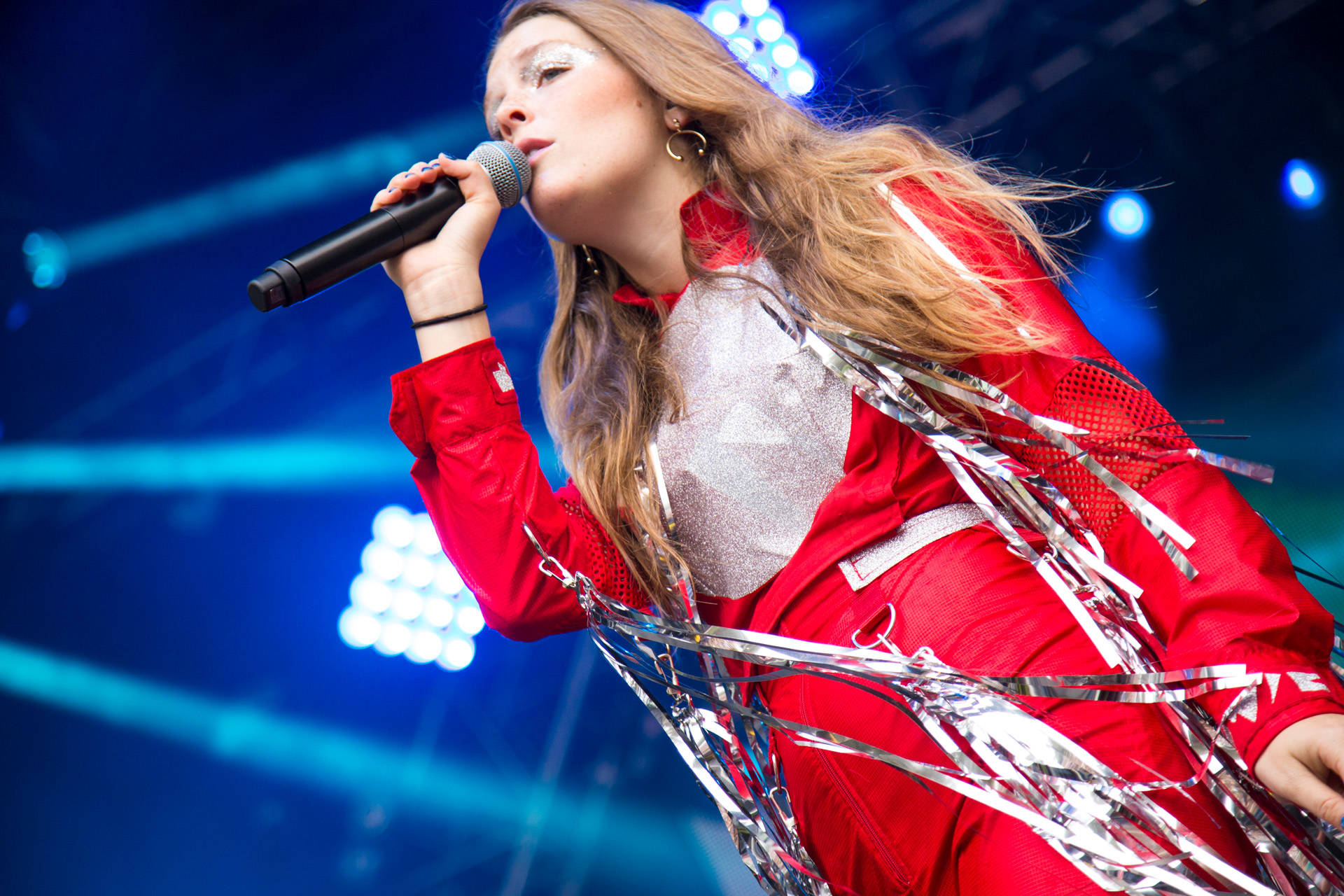 Maggie Rogers performs at the Outside Lands music festival in San Francisco, Aug. 13, 2017. Estefany Gonzalez