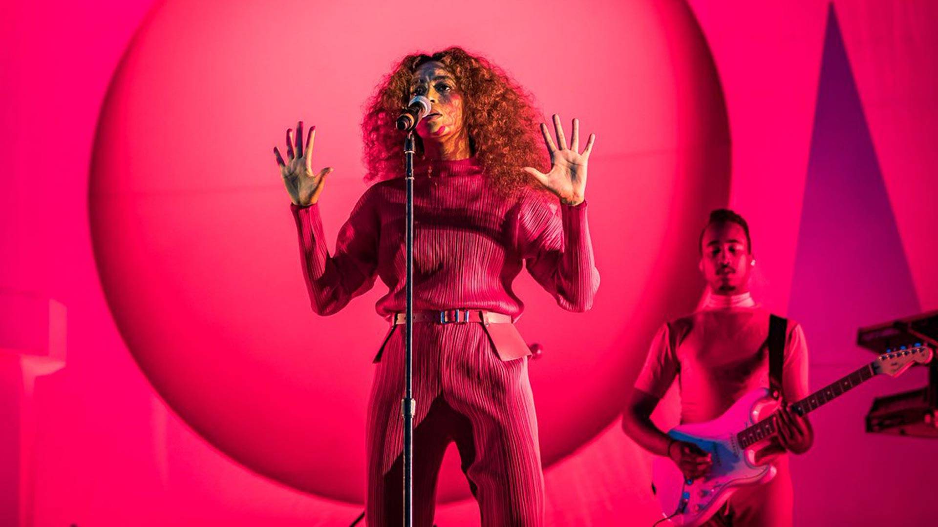 Solange performs Aug. 13, 2017, at the Outside Lands music festival in Golden Gate Park. Solange specifically offered support for her black, LGBTQ, and Muslim fans in the wake of the white nationalist violence in Charlottesville. via saintheron/Instagram